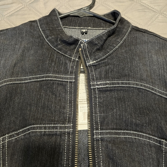 NEW Fox Racing denim moto jacket size Small. - Picture 6 of 12